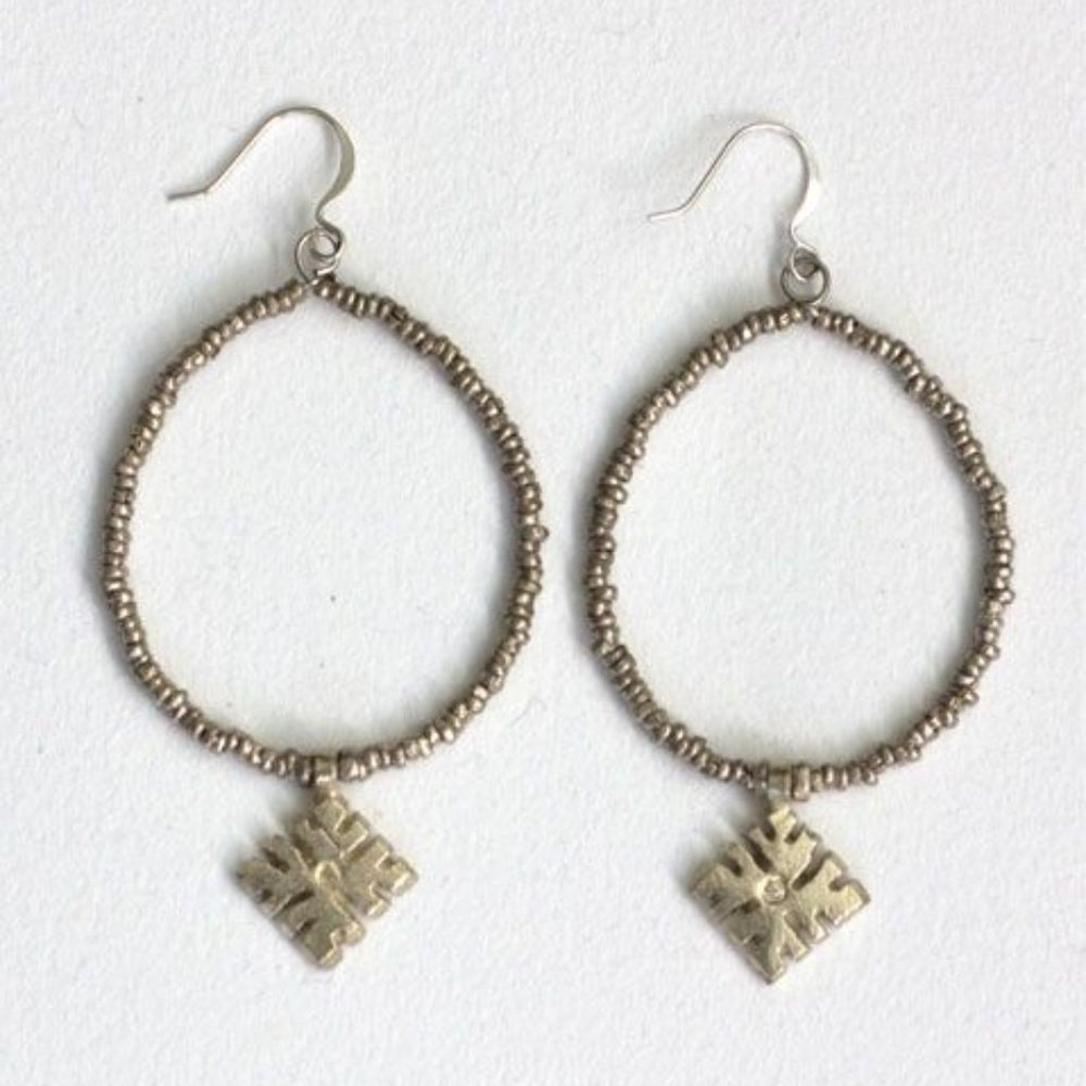 Noonday Sahara Hoop Earrings